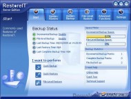 RestoreIT Server screenshot